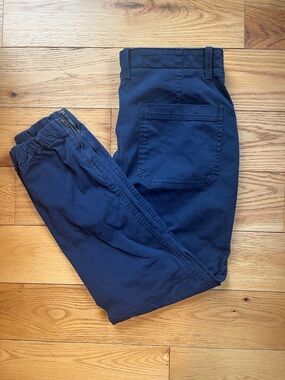 Banana Republic Navy Blue Ankle Pants